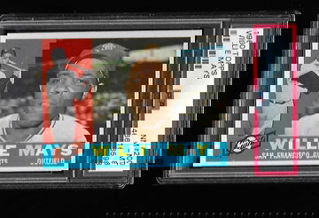 1960 Topps Willie Mays PSA 8