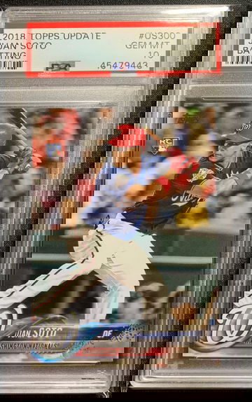 2018 Topps Update Juan Soto US300 PSA 10