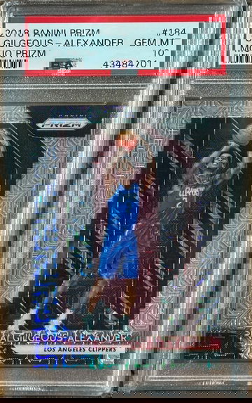 2018 Panini Prizm MOJO Shai Gilgeous-Alexander PSA 10