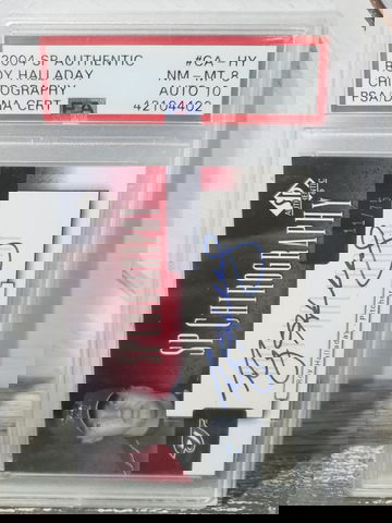 2004 SP Authentic Roy Halladay #'d / 75 Autograph