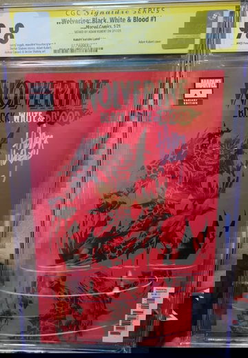 Wolverine Black White & Blood 1