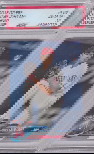 2018 Topps Shohei Ohtani Pitching #700 PSA 10 GEM MT