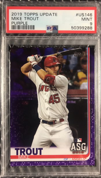 2019 Topps Update Mike Trout