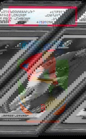 2014 Bowman Draft Chrome Rafael Devers PSA 10 Rookie Card #CTP37