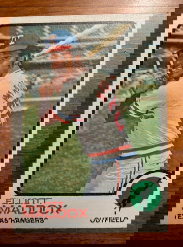 1973 TOPPS ELLIOT MADDOX #658, NM-MT, HIGH GRADE