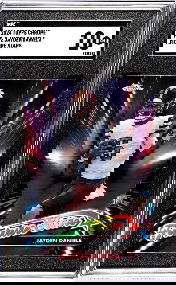 2024 Topps Chrome #FS-2 Jayden Daniels Future Stars SGC 10