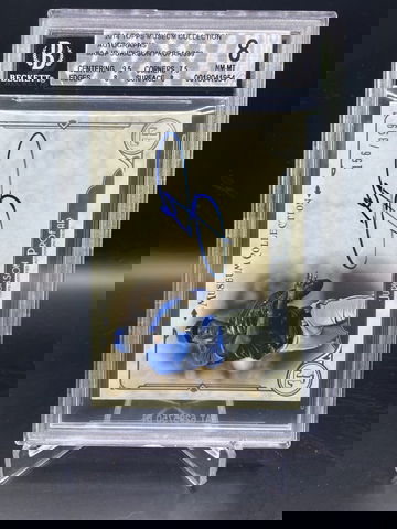 2014 Topps Museum Collection Jurickson Profar Autographs BGS 8 