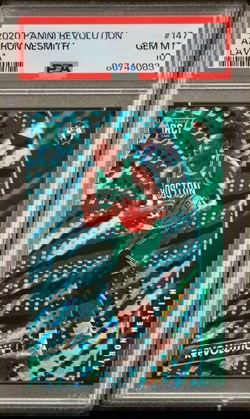 2020 Panini Revolution Aaron Nesmith RC Rookie Lava 10/10 PSA 10 GEM MT Celtics