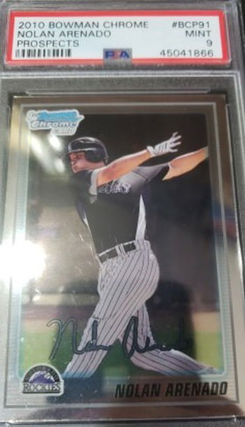 2010 Bowman Chrome Nolan Arenado