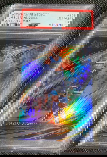 2019-20 Panini Select Rookie RC Courtside Silver Jaylen Nowell | Minnesota Timberwolves | PSA 10 Gem Mint