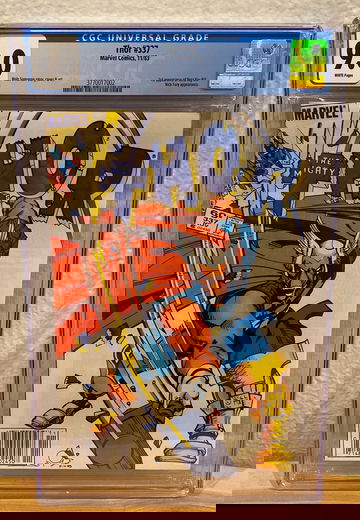 Thor 337 CGC 9.0 Newsstand *First Appearance of Beta Jay Bill*