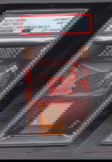 2013 Topps Chasing the Dream RELICS #CDRMIT Mike Trout RARE POP 2 NONE HIGHER PSA 9 MINT