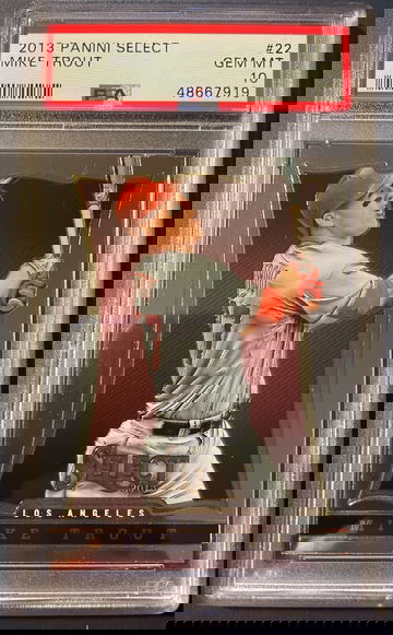 2013 Panini Select Mike Trout #22 PSA 10 GEM MINT