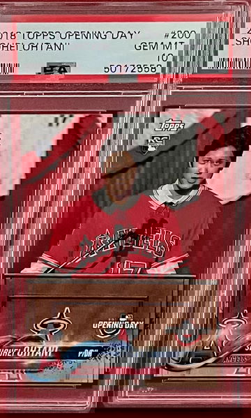 2018 TOPPS OPENING DAY SHOHEI OHTANI PSA 10 ROOKIE CARD RC 200