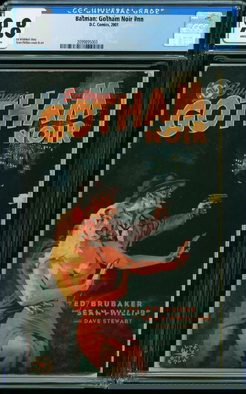 BATMAN: GOTHAM NOIR #0, CGC 9.8 NM/MT