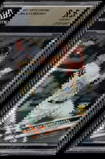 2017 Topps Chrome #9 Alex Bregman Rookie RC BGS 9.5 Gem Mint