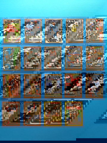 22'/23'/24' Topps Baseball Gold Parallel lot of 19