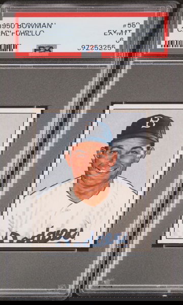 1950 Bowman #58 Carl Furillo