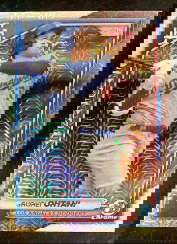 Shohei Ohtani 2024 Bowman Chrome Mojo Refractor SP!