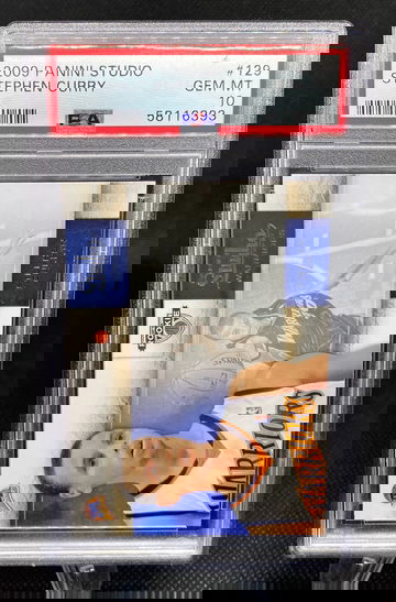 2009 Studio Stephen Curry RC PSA 10 Gem Mint