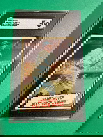 1961 Topps # 401 BABE RUTH  