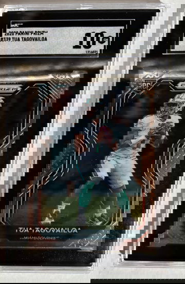 2020 Panini Prizm RC Tua Tagovailoa SGC 10 GEM MINT