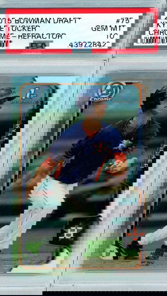 Kyle Tucker 2015 Bowman Chrome Refractor