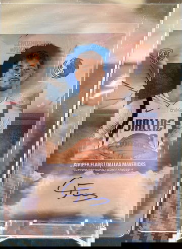 2025 Topps Cooper Flagg Contemporary Marks Rookie Foil RC Auto