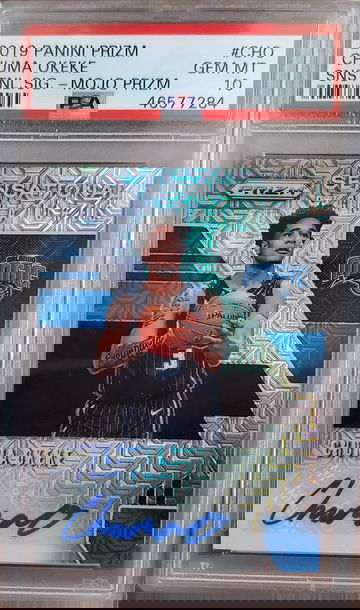 2019 Prizm Mojo Auto Chuma Okeke /25 PSA 10