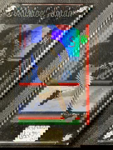 1994 Upper Deck Michael Jordan SP  Red Die Cut Holoview