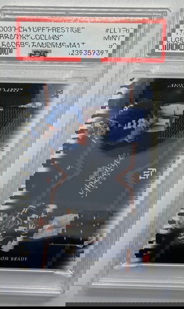 Tom Brady game used patch PS9