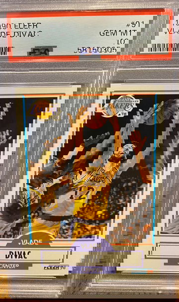 1990 Fleer Vlade Divac Rookie  PSA 10