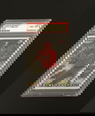 1995 Bowman Foil Scott Rolen Rookie 2023 HOF! Tough Card