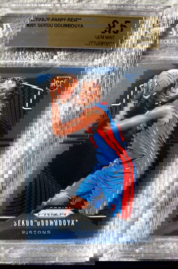 Sekou Doumbouya 2019 Prizm #261 BGS 9.5
