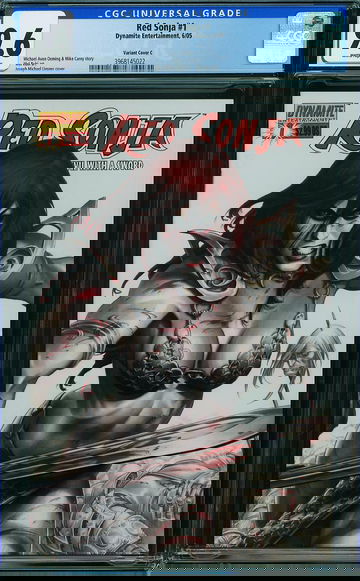 RED SONJA v2005 #1, CGC 9.6 NM+
