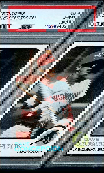 1973 Topps Dave Concepcion #554 PSA 9 (PD)