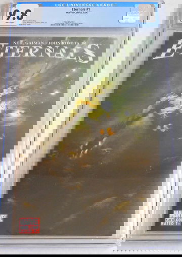 ETERNALS 1 CGC 9.8 2006 NEIL GAIMAN - "definitive" arc, rare graded copy cover a