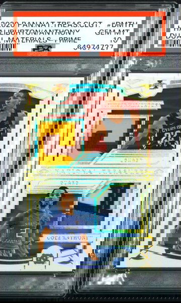 2020 National Treasure Haliburton/Anthony PSA 10