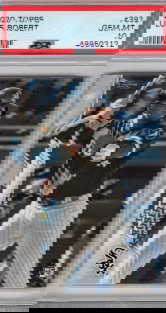 2020 Topps Luis Robert White Sox RC PSA 10