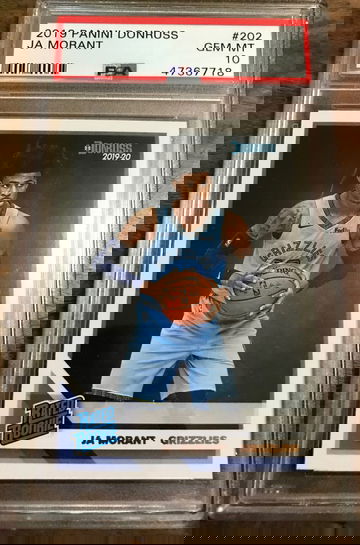 2019 PANINI DONRUSS JA MORANT ROOKIE RC PSA 10 GEM MINT