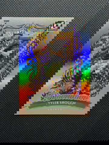 2025 Donruss Tyler Shough Rookie RC Downtown SSP 