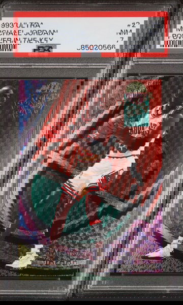 1993 Fleer Ultra Power in the Key Michael Jordan #2