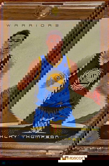 Jersey Number #11/25 RC Klay Thompson 2012-13 Momentum Force Gold Rookie Die-Cut