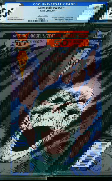 GHOST RIDER v2 #50, CGC 9.6 NM+