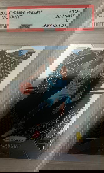 Ja Morant Prizm PSA 10