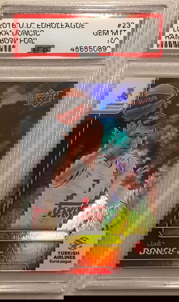 Luka Doncic 2016 upper deck rookie PSA 10