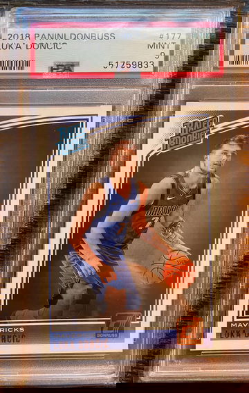 2018-19 Donruss Luka Doncic RC #177 PSA 9 MINT Rookie