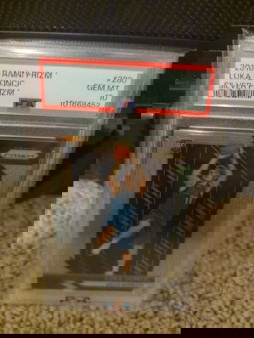 2018 Panini Prizm Luka Doncic Silver #280 PSA 10