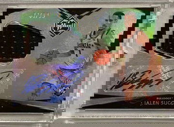 2020-21 Panini Chronicles Limited Draft Picks Jalen Suggs game-worn RPA 44/99