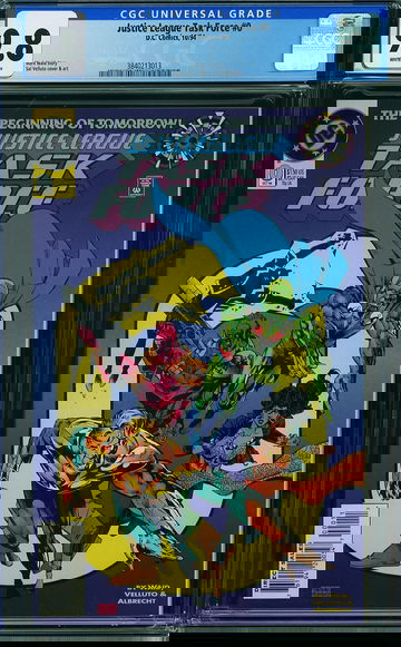 JUSTICE LEAGUE TASK FORCE #0, CGC 9.8 NM/MT